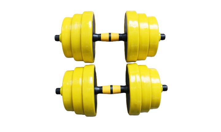 25 kg Combination package iron dumbbell, barbell